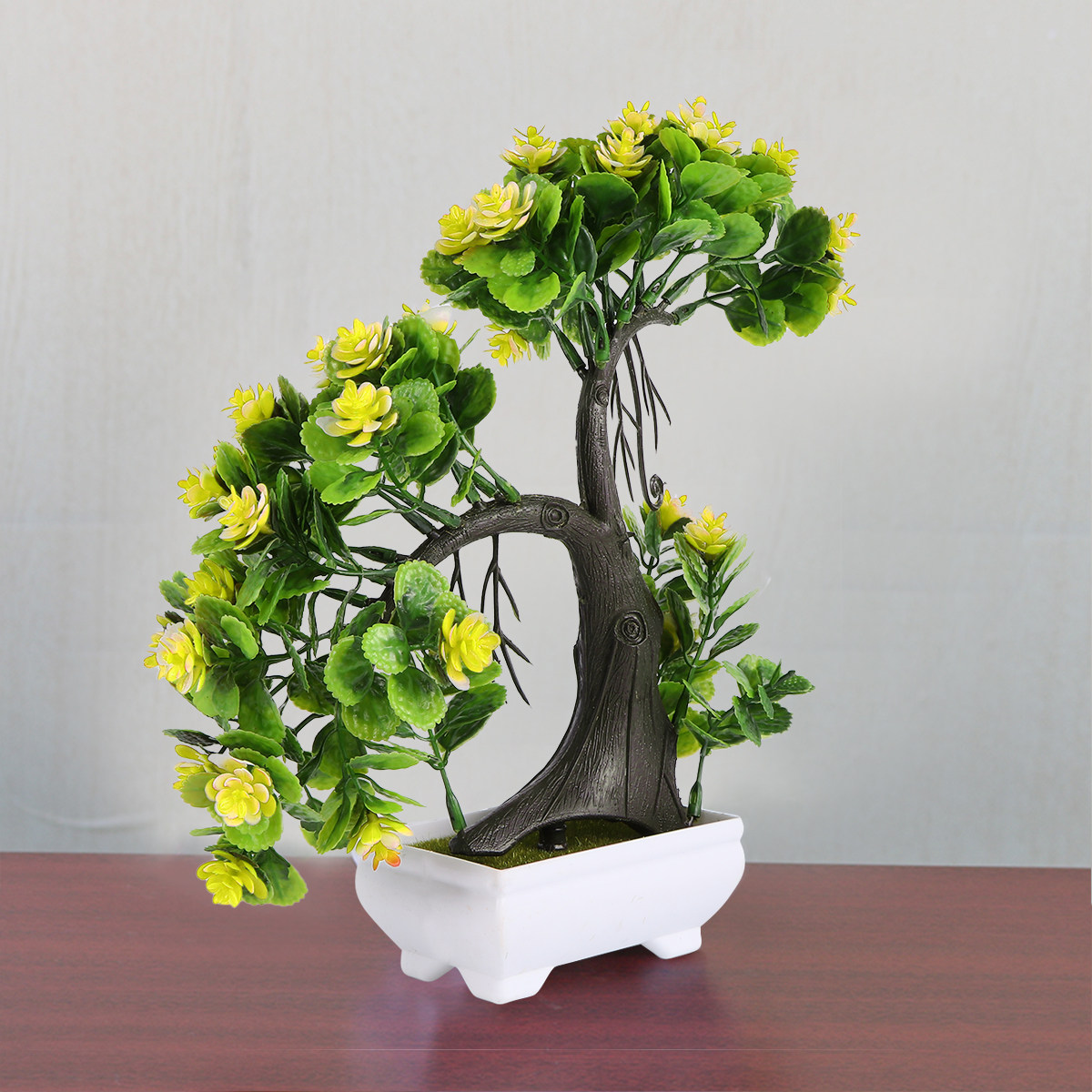 2개 세트의 사실적인 모형 분재, 플라스틱 꽃, 화분, - Bonsai Garden Restaurant 리뷰 및 가격